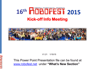 2015 Kick-Off PowerPoint file