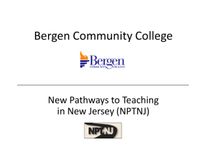 New Pathways to Teaching in New Jersey Information Session