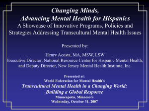 New Jersey Mental Health Institute, Inc.