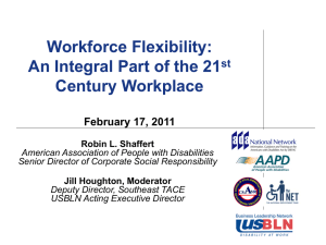 Workforce Flexibility - Southeast ADA Center
