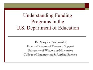 Demystifying the U.S. Department of Education