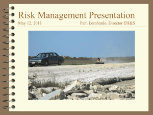 Risk Assessment - Business & Financial Services