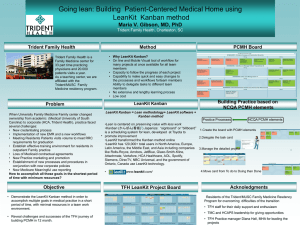 Building Patient-Centered Medical Home Using LeanKit