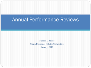 Annual Performance Reviews: are they just busy work?