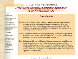 Together We Prosper - Cooperative Development Institute