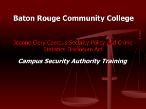 brcc campus security authority training (updated v2)