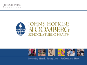 source - Johns Hopkins Bloomberg School of Public Health