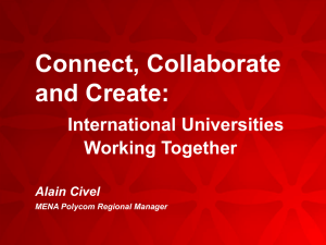 Connect, Collaborate and Create
