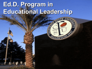 PowerPoint - College of Education at California State University