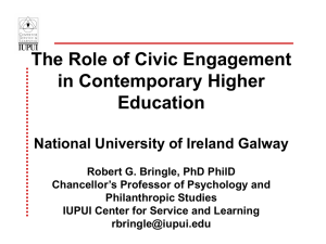 Workshop PowerPoint - Campus Engage Ireland