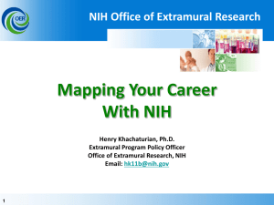 Mapping Your Career with NIH