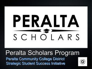 Peralta Scholars Program