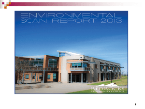 Powerpoint of Environmental Scan
