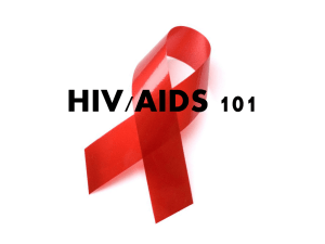 HIV 101 - AIDS Committee of York Region