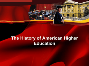 The Secularization of American Higher Education