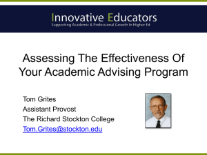 "Assessing the Effectiveness" Powerpoint
