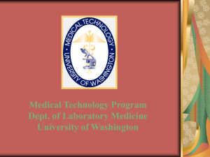 Medical Technology - University of Washington