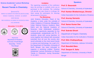 Prof. Anunay Samanta - University of North Bengal