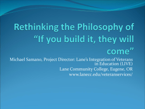 Rethinking the Philosophy of “If you build it, they will come”
