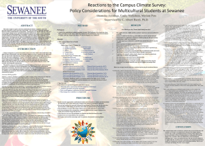 Reactions to the Campus Climate Survey: Policy