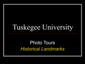 Historical Landmarks - Tuskegee University