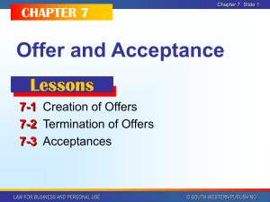 Business Law Chapter 7 PPT