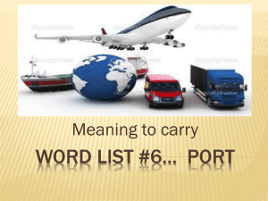 6 word list- portx - Jefferson School District
