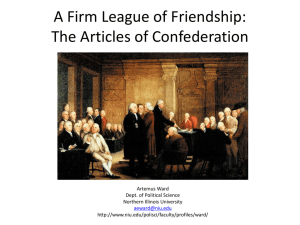 A Firm League of Friendship - Northern Illinois University