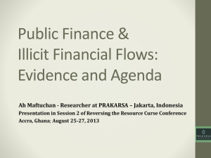 Profit Shifting & Illicit Financial Flows: Evidence and Agenda