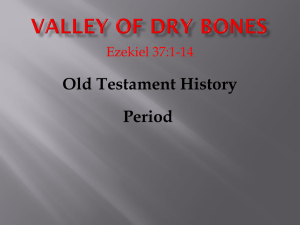 Valley of Dry Bones - Power Points to Jesus