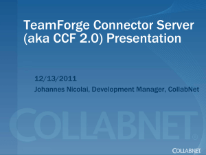 CCF 2.0 - CollabNet