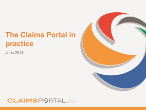 here - Claims Portal