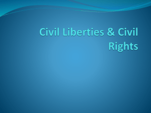 Civil Rights/Civil Liberties