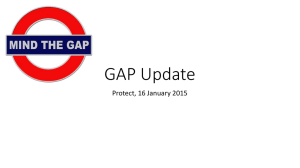GAP Update - Protect Association