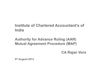 Procedural Aspects * AAR & Withholding Order