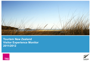 VEM Summary - Tourism New Zealand