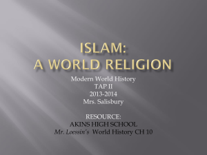 Islam: A World Religion