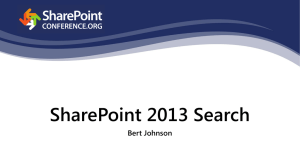 SharePoint 2013- Search and Ye Shall Find