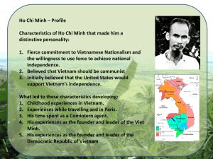 Ho Chi Minh Identity summary