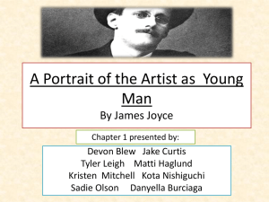 A Portrait of the Artist as Young Man By James Joyce