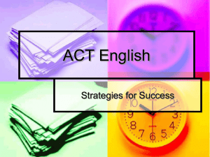 ACT English PowerPoint[1].ppt