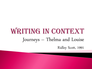 Writing in Context-Journeys - Year11VCE