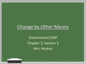Change by Other Means - RunningStart Forms