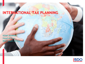 whAT iS International tax?