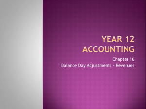 Year 12 Accounting Ch 16