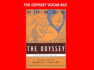 Vocab 10 Odyssey ppt