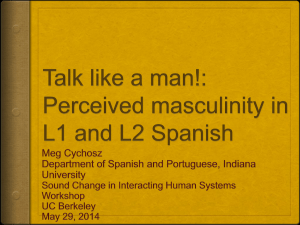 Talk like a man: perceived masculinity