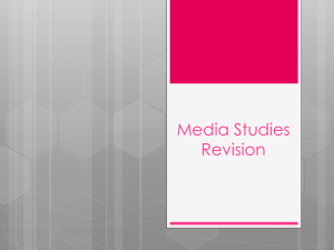 Media Studies Revision