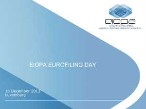 eiopa - Eurofiling