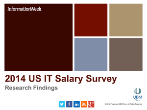 IT Salary Survey 2014